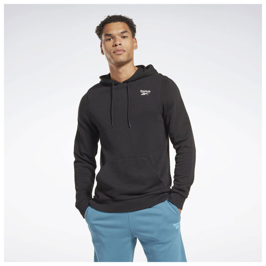 Reebok Ανδρικό φούτερ Identity French Terry Logo Pullover Hoodie Reebok Ανδρικό φούτερ Identity French Terry Logo Pullover Hoodie